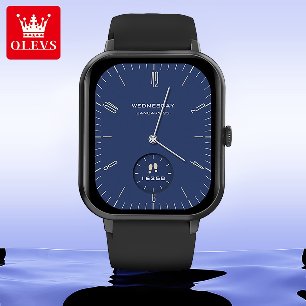 Smartwatch Health Watches - ساعة OLEVS الرياضية الإلكترونية متعددة اللغات،