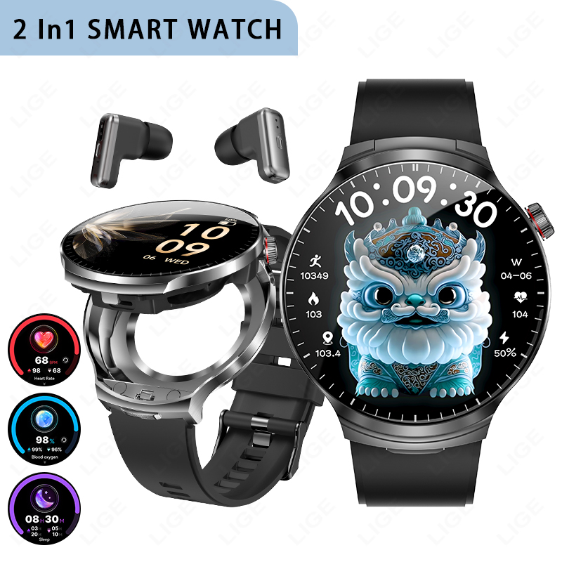 Smartwatch Noise Watches For Men - ساعة ذكية جديدة من LIGE مع