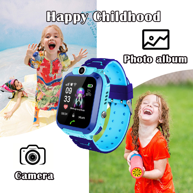 Smartwatch Watches For Kid Boy With Gps - ساعة Q12B الذكية للأطفال مع ميزة
