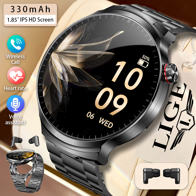 Smartwatch Noise Watches For Men - ساعة ذكية جديدة مع سماعات لاسلكية