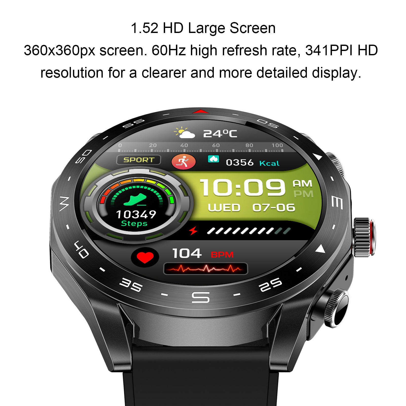 Smartwatch Noise Watches - 2 في 1 Smartwatch مقاوم للماء