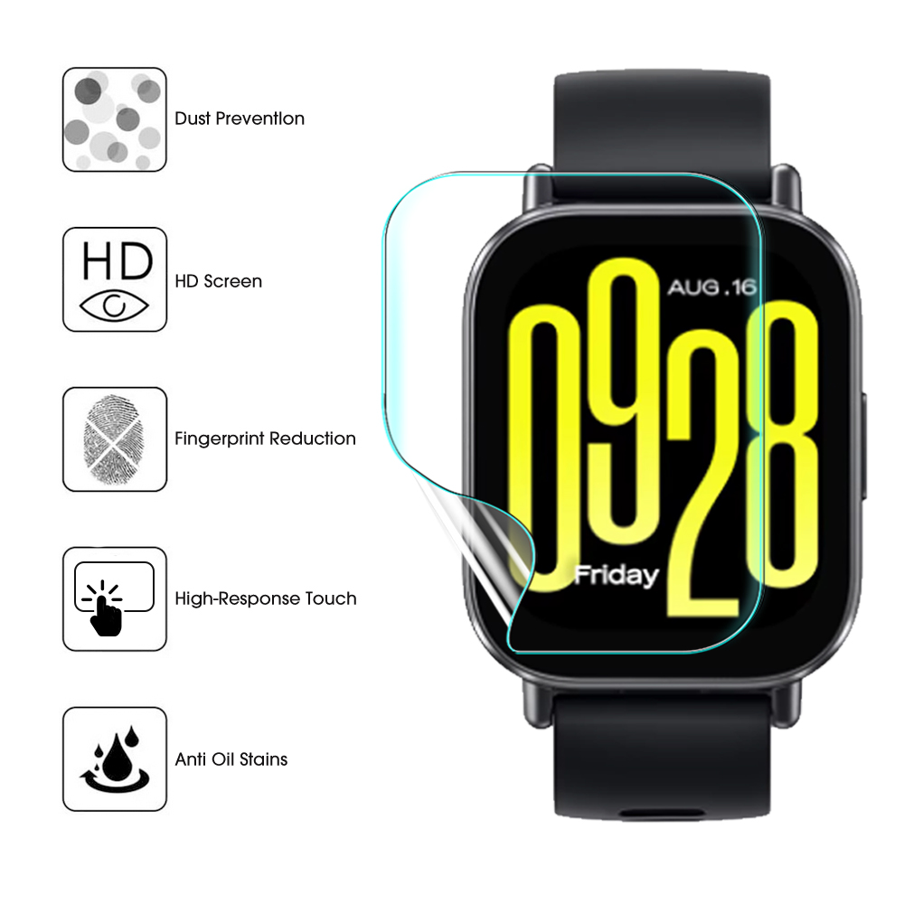 Smartwatch Watches Xiaomi - فيلم هيدروجيل لساعة Xiaomi Redmi Watch