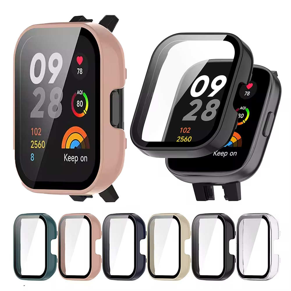 Smartwatch Watches Xiaomi - حافظة من الزجاج المقسى + غطاء