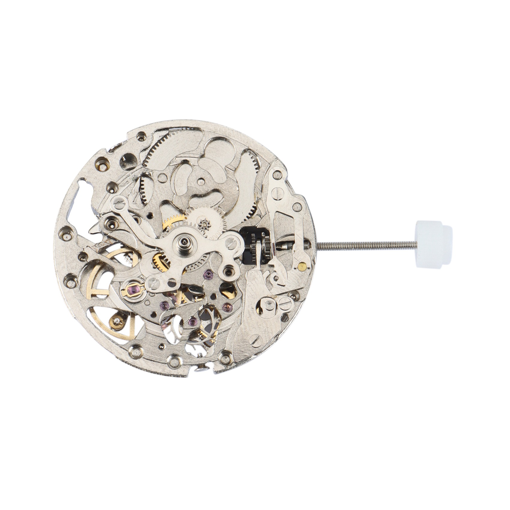 Skeleton Mechanical Watch - 25.6 مللي متر 3-اليد الهيكل العظمي