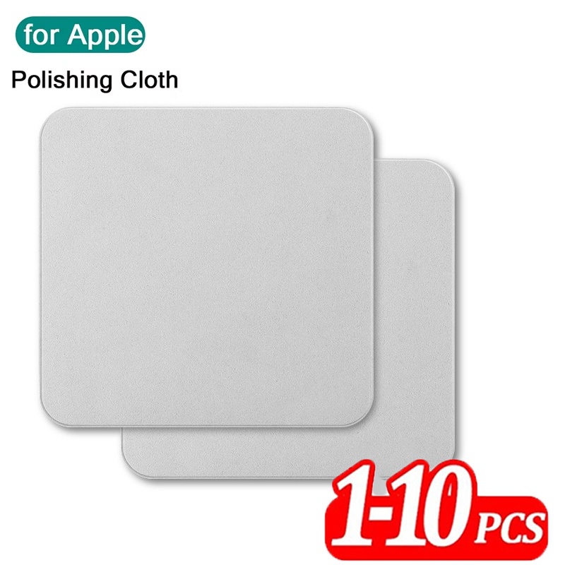 Watch Polishing Cloth - 1/5/10 قطعة طبقة مزدوجة تلميع القماش