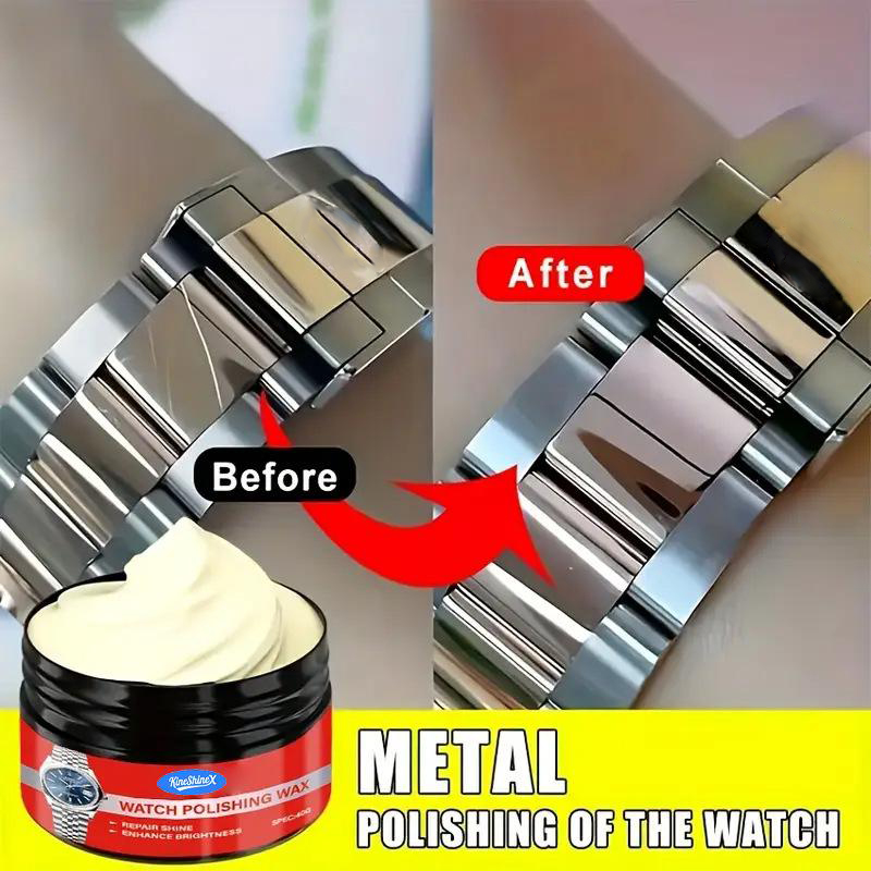 Watch Polishing Cloth - معجون تلميع للساعة الفورية، إطار معدني،