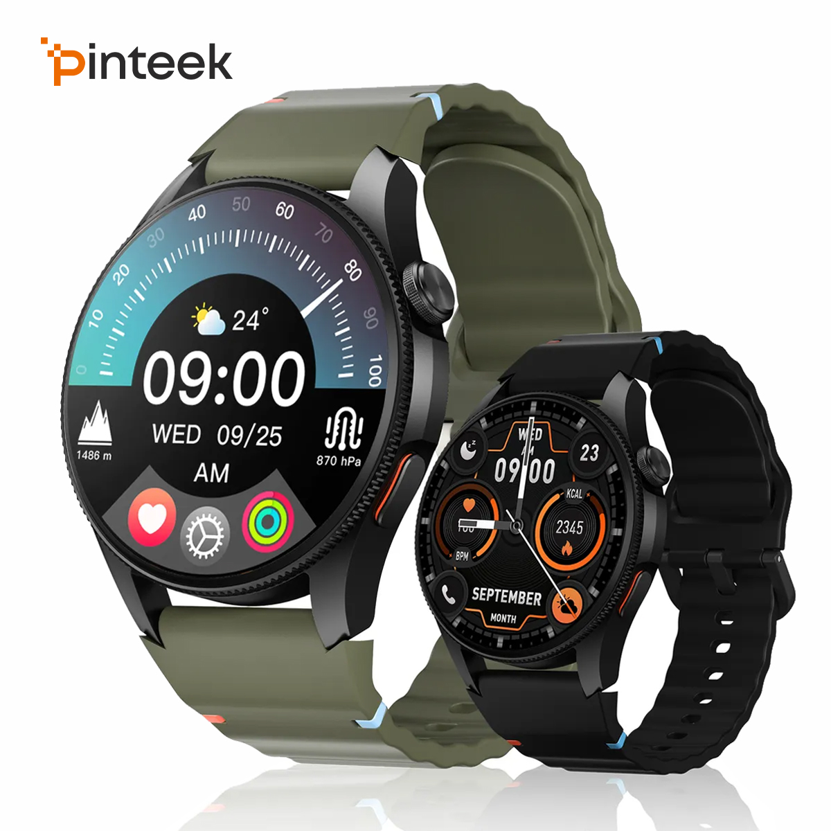 Heart Rate Gps Watch - ساعة ذكية Aurafit G12: شاشة لمس
