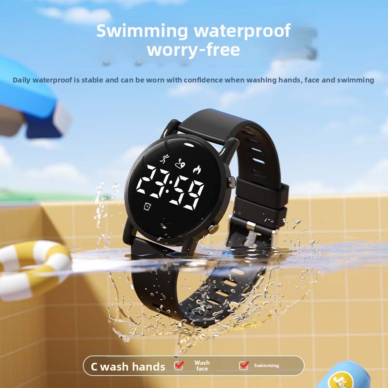 ساعة ذكية جديدة للأطفال لعام 2 - مراجعة Smartwatch Digital Watches For Kid Boy With Alarm وسعره