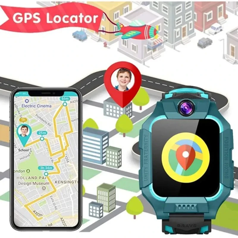 ساعة ذكية للأطفال من فيفو 2026 - مراجعة Smartwatch Watches For Kid Boy With Gps وسعره