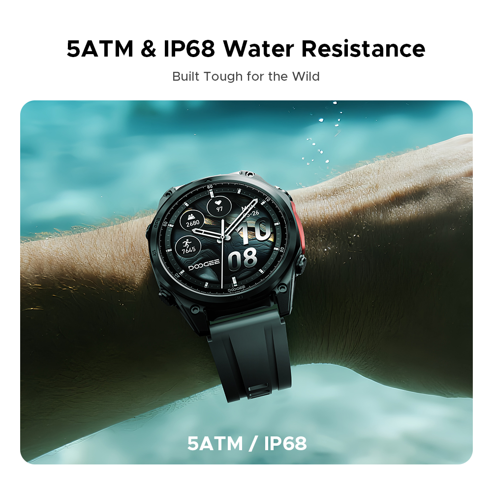 DOOGEE ANYWISE W1 PRO Smartwat - مراجعة Smartwatch Health Watches وسعره