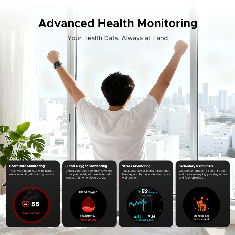 DOOGEE ANYWISE W1 PRO Smartwat - مراجعة Smartwatch Health Watches وسعره