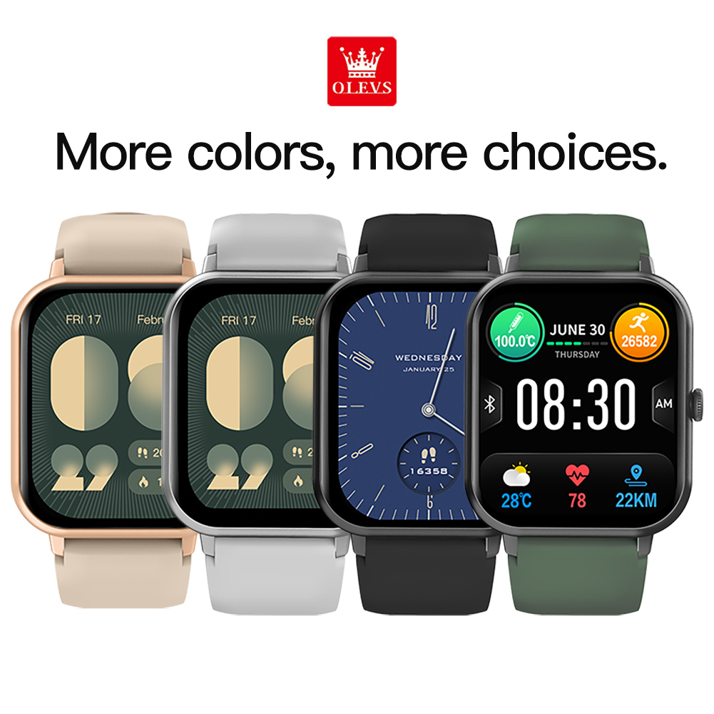 ساعة OLEVS الرياضية الإلكتروني - مراجعة Smartwatch Health Watches وسعره