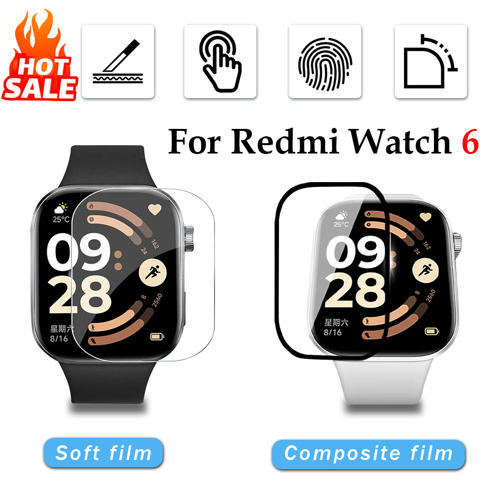 1-5 قطع من الأغطية الواقية الن - مراجعة Smartwatch Watches Xiaomi وسعره