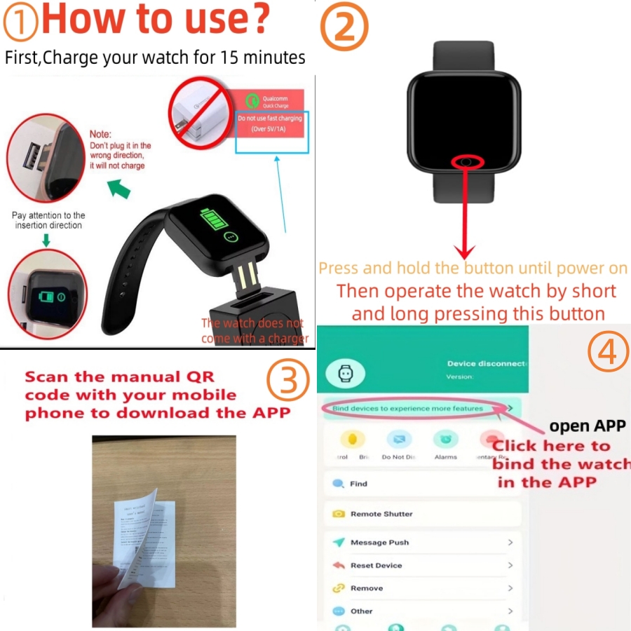ساعة ذكية للرجال والنساء، ساعة - مراجعة Smartwatch Watches Birthday Gift For Men وسعره