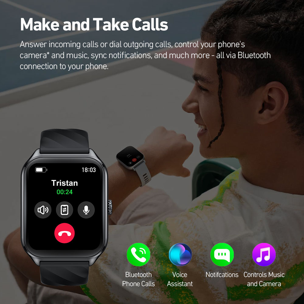 ساعة ذكية جديدة من Zeblaze GTS - مراجعة Smartwatch Health Watches وسعره