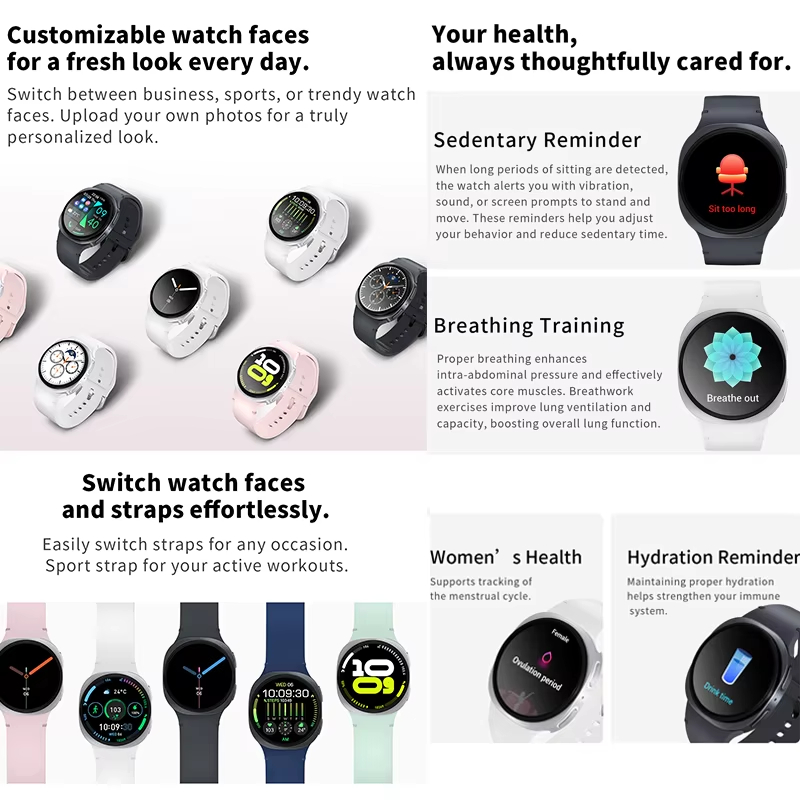 ساعة ذكية نسائية كلاسيكية جديد - مراجعة Smartwatch Professional Watches For Men وسعره