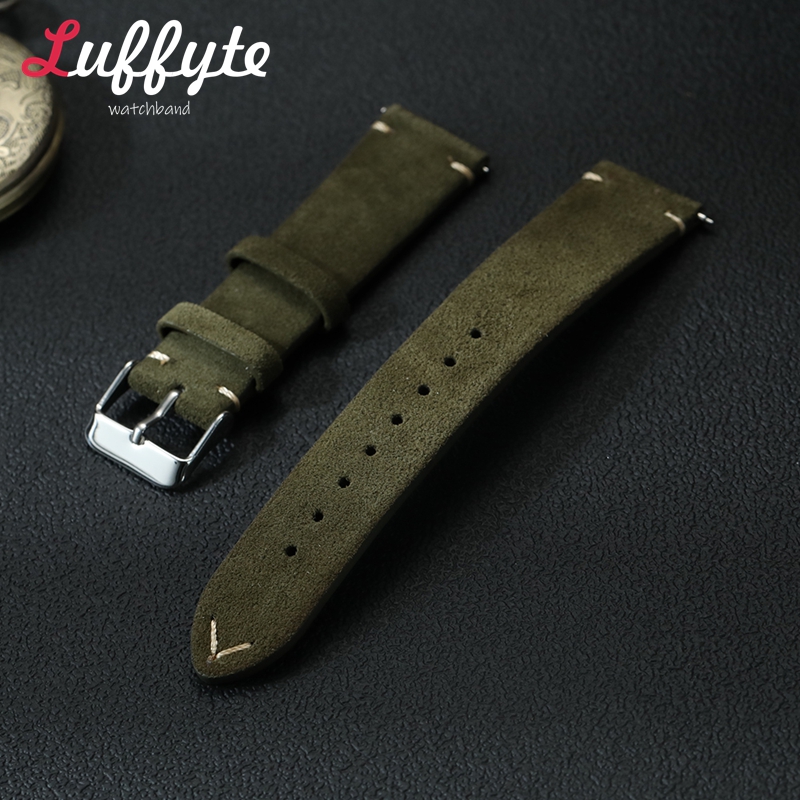 خمر جلد الغزال حزام (استيك) سا - مراجعة Smartwatch Vintage Watches For Women وسعره