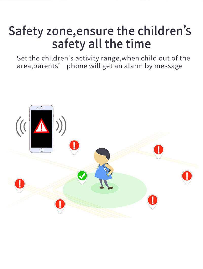 ساعة ذكية مقاومة للماء للأطفال - مراجعة Smartwatch Watches For Kid Boy With Gps وسعره