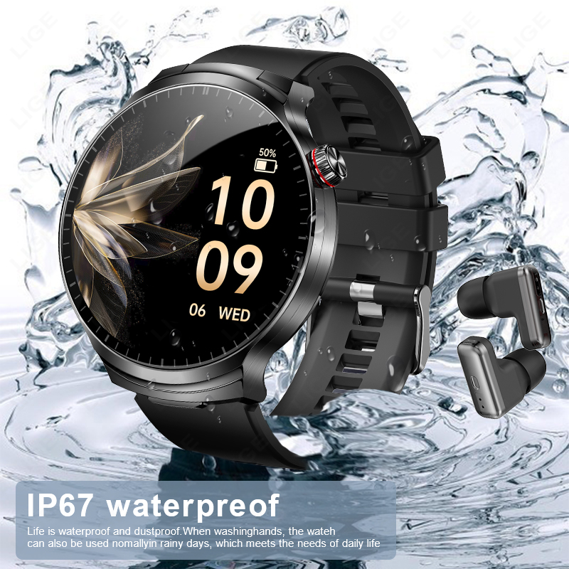 ساعة ذكية جديدة من LIGE مع سما - مراجعة Smartwatch Noise Watches For Men وسعره