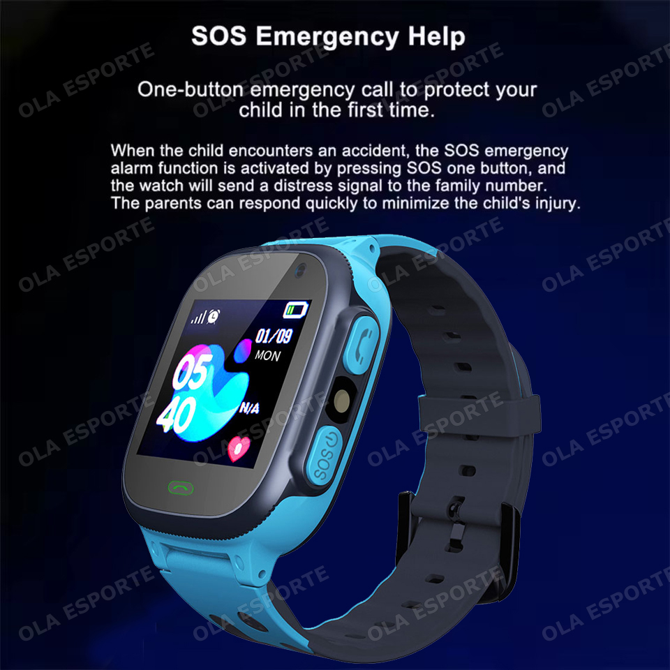 2025 جديد للأطفال ساعة ذكية ال - مراجعة Smartwatch Watches For Kid Boy With Gps وسعره