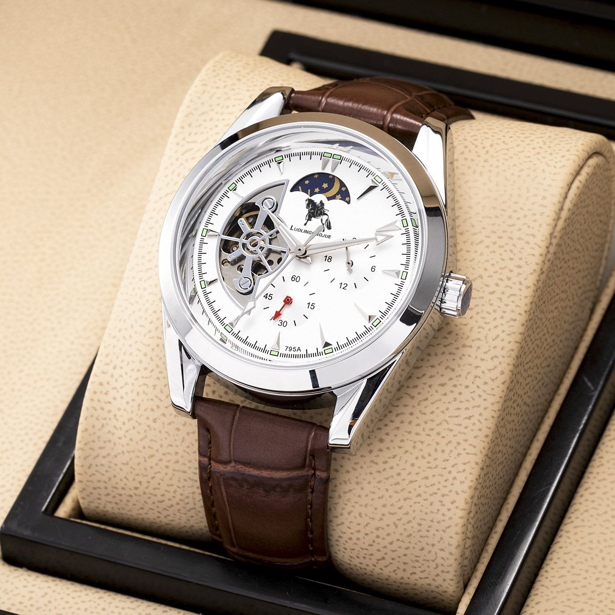 ساعة رجالية فاخرة أصلية من ديو - مراجعة Seiko Watch Presage وسعره