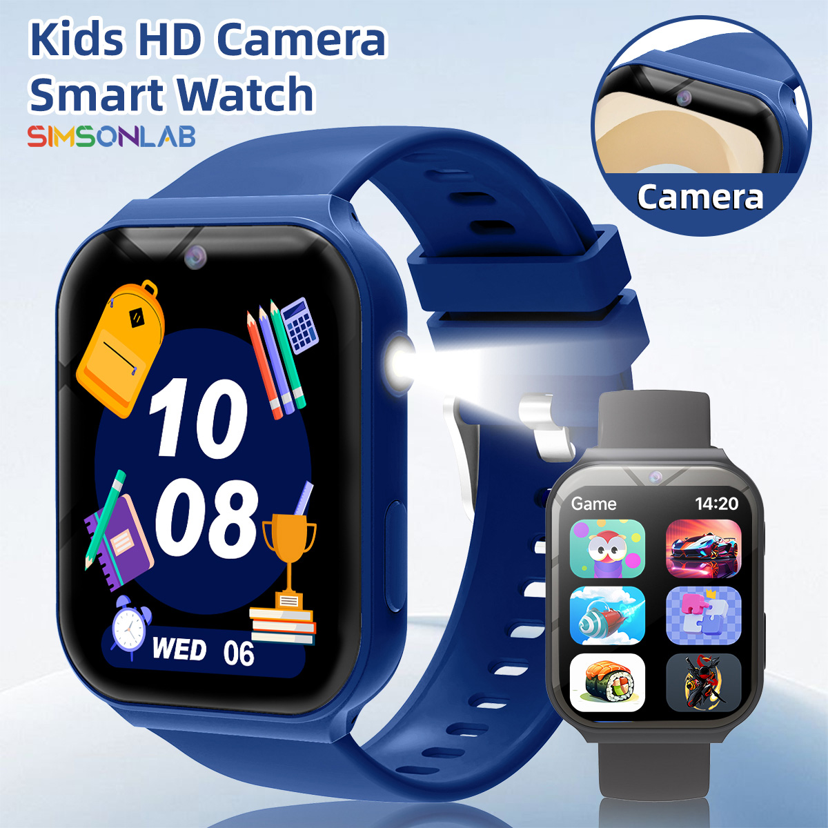 ساعة ذكية جديدة 2026 للأولاد و - مراجعة Smartwatch Watches Birthday Gift For Boys وسعره