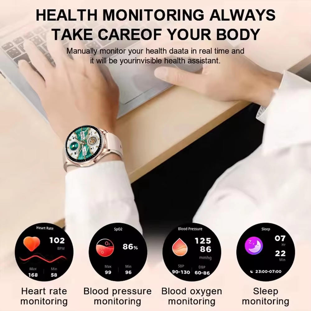 2 في 1 TWS سماعة ساعة ذكية 1.4 - مراجعة Smartwatch Noise Watches For Men وسعره