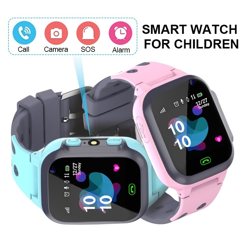 ساعة ذكية للأطفال مقاومة للماء - مراجعة Smartwatch Digital Watches For Kid Boy With Alarm وسعره