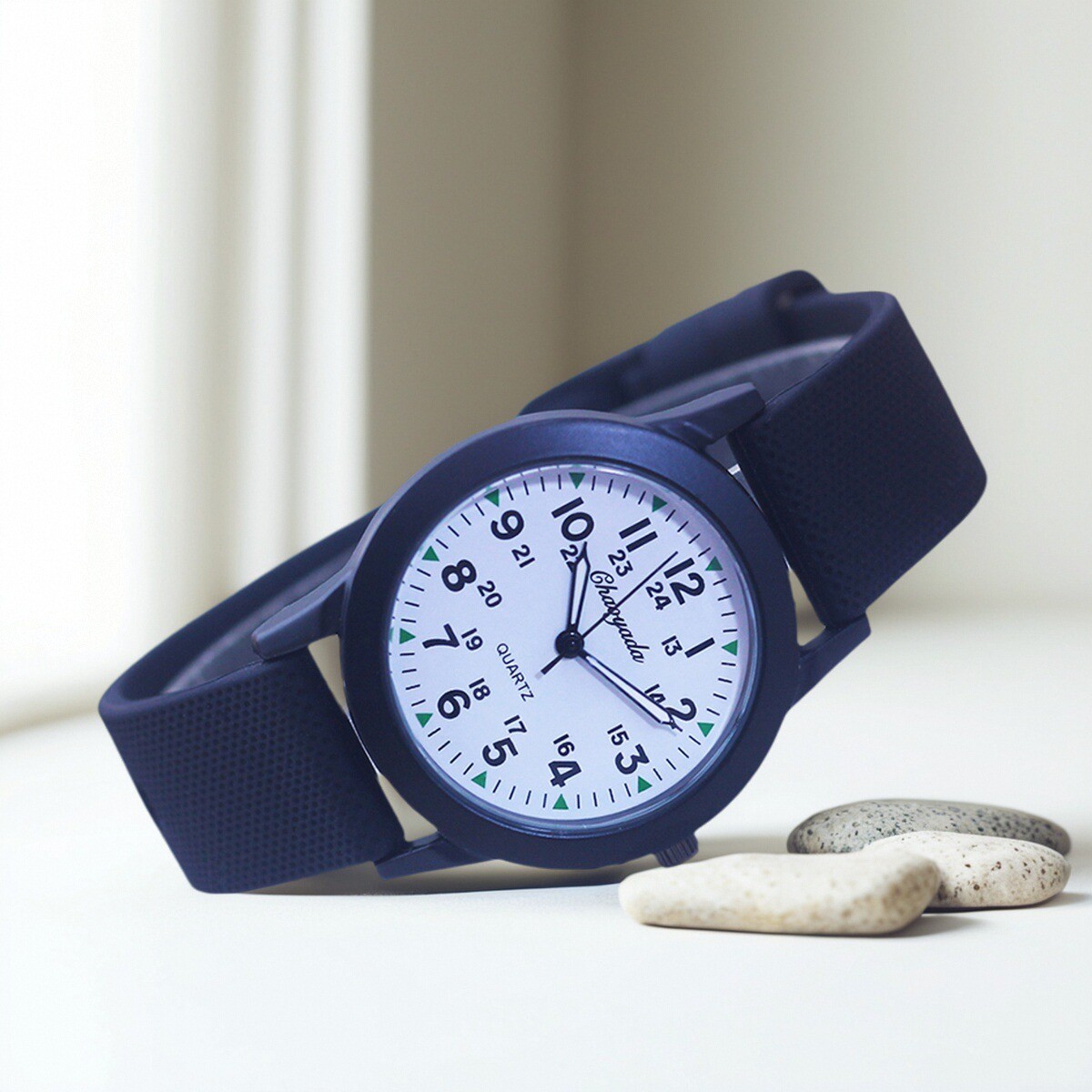 ساعة أطفال تناظرية مقاومة للما - مراجعة Smartwatch Watches Birthday Gift For Men وسعره