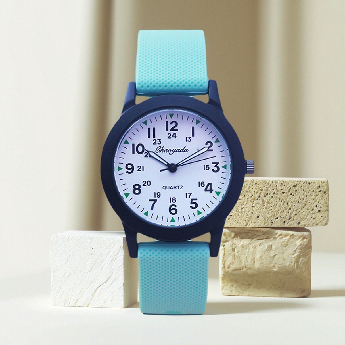 ساعة أطفال تناظرية مقاومة للما - مراجعة Smartwatch Watches Birthday Gift For Men وسعره