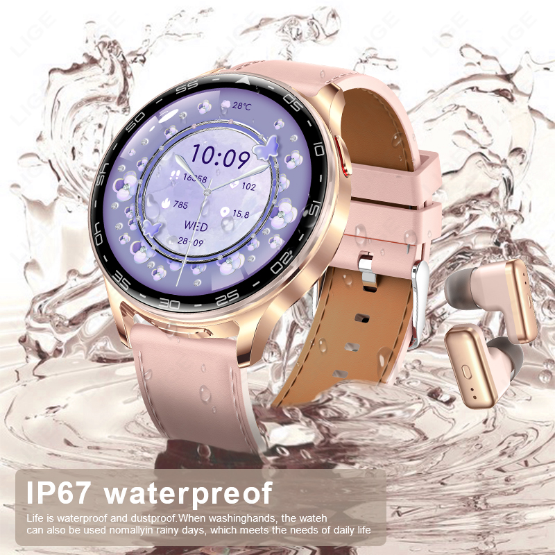 2 في 1 TWS سماعة ساعة ذكية للن - مراجعة Smartwatch Noise Watches For Men وسعره