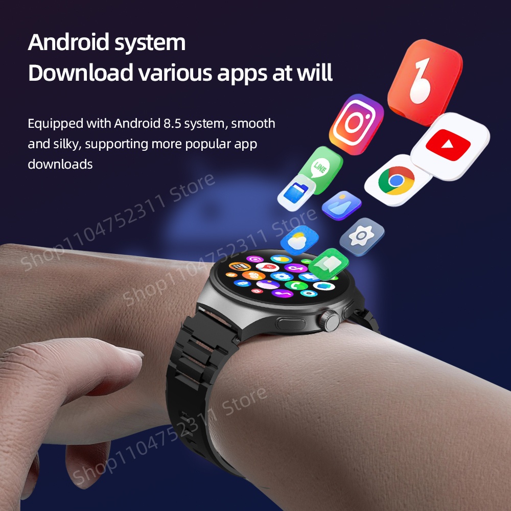 ساعة ذكية 512G VP50 مع كاميرا  - مراجعة Smartwatch Health Watches وسعره
