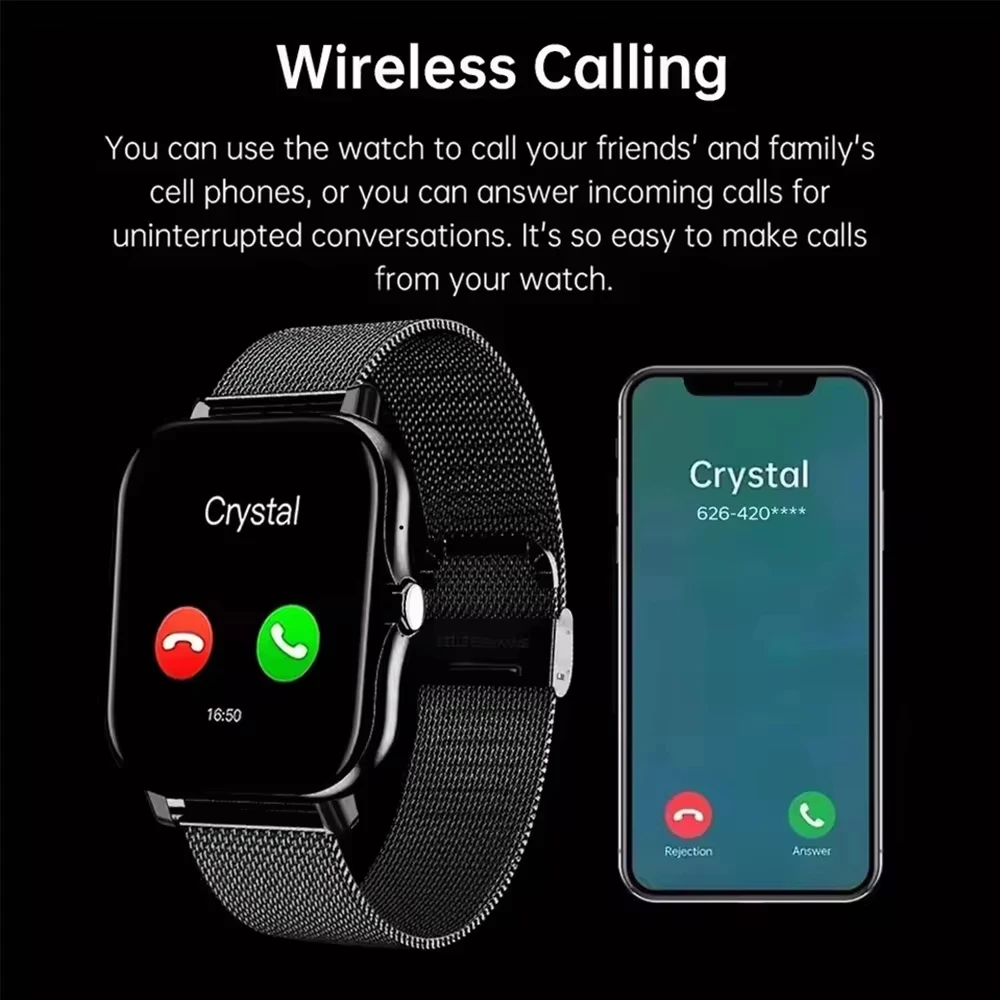ساعة لينوفو الذكية الجديدة 202 - مراجعة Smartwatch Watches Birthday Gift For Men وسعره