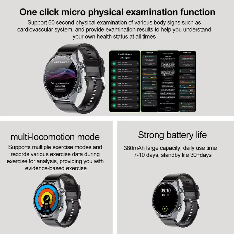 ساعة ذكية جديدة 2026 لمراقبة ت - مراجعة Smartwatch Professional Watches For Men وسعره