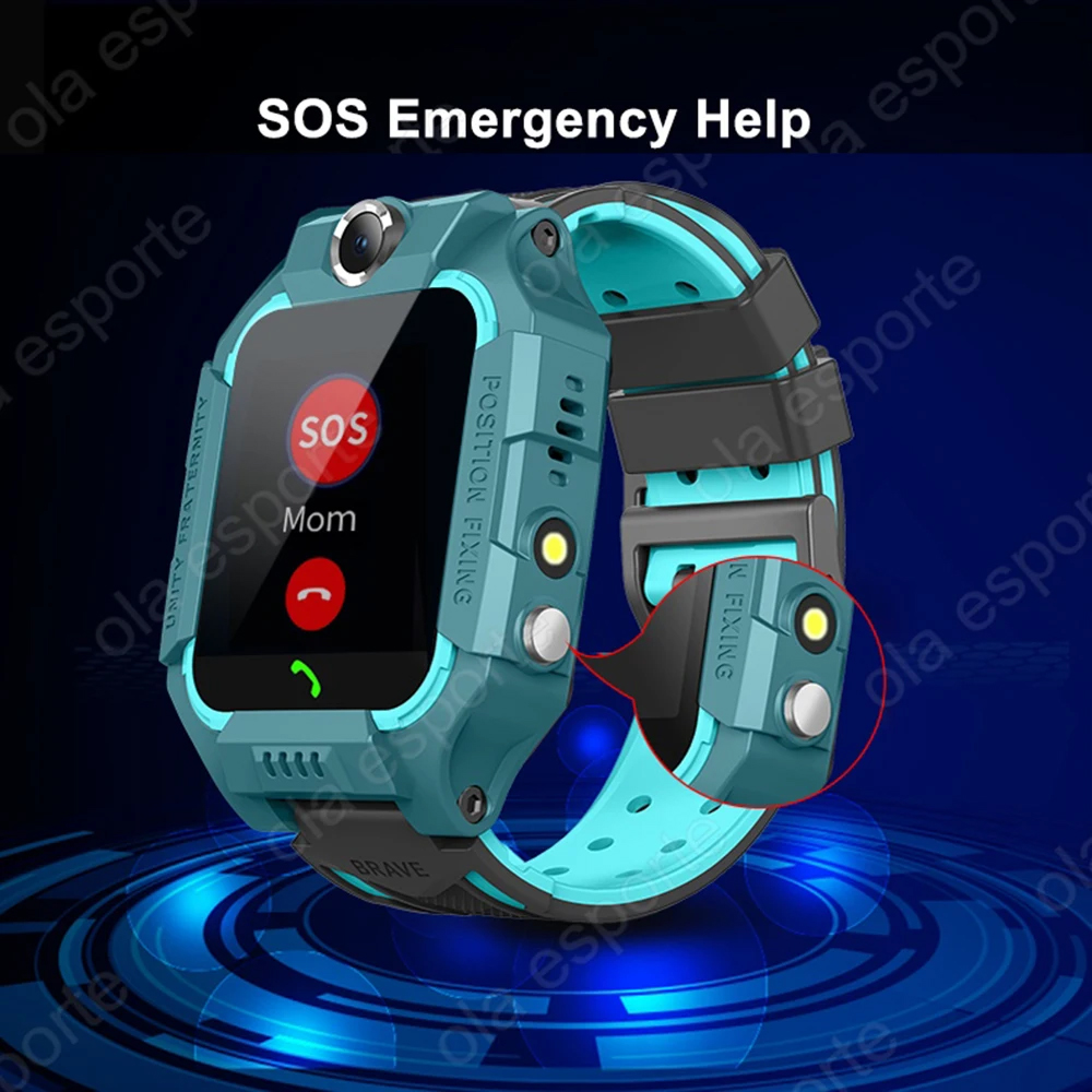 ساعة ذكية للأطفال مع بطاقة SIM - مراجعة Smartwatch Watches For Kid Boy With Gps وسعره
