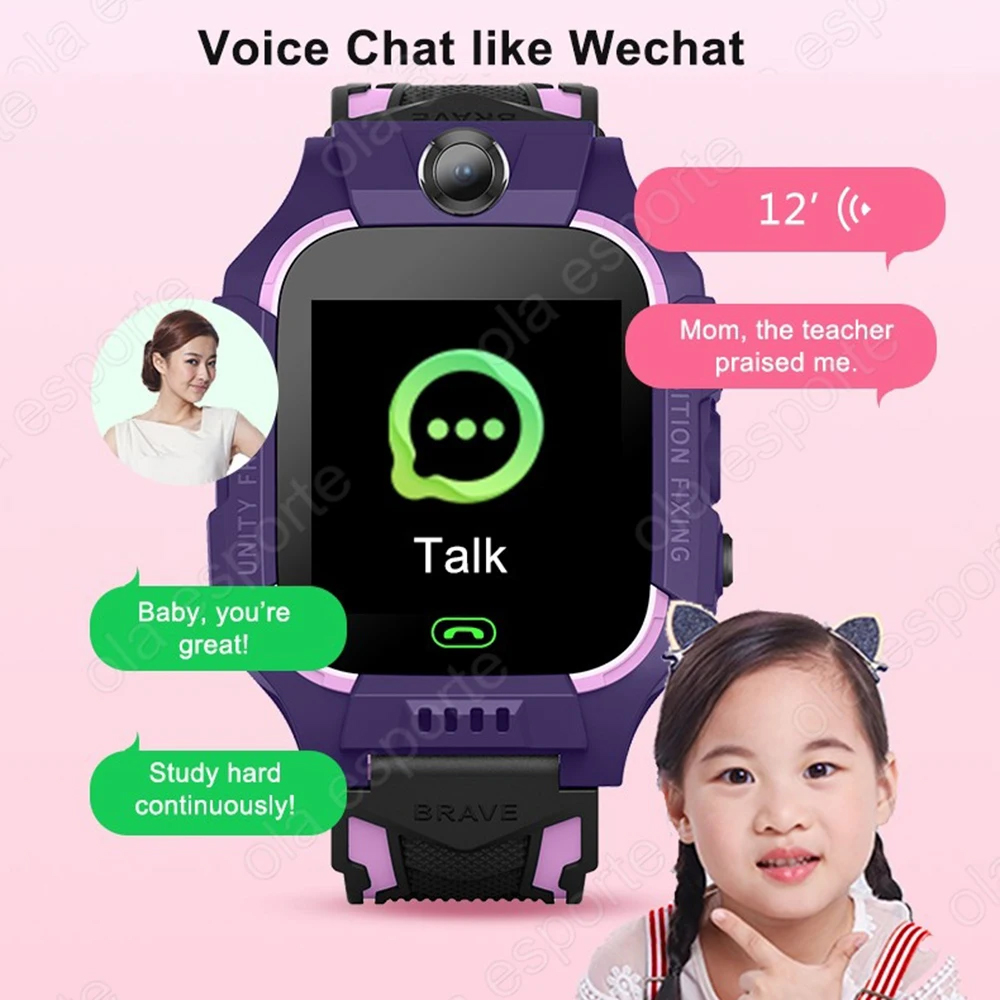 ساعة ذكية للأطفال مع بطاقة SIM - مراجعة Smartwatch Watches For Kid Boy With Gps وسعره