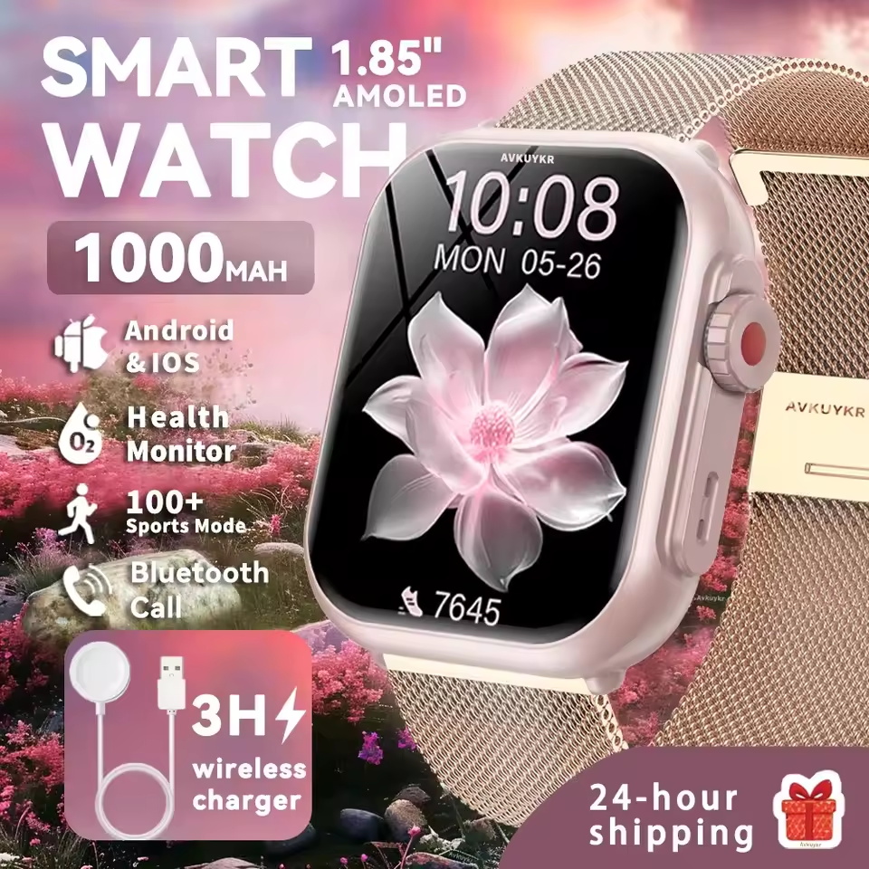 ساعة ذكية نسائية أنيقة 2026 Ul - مراجعة Smartwatch Watches Brands For Women وسعره