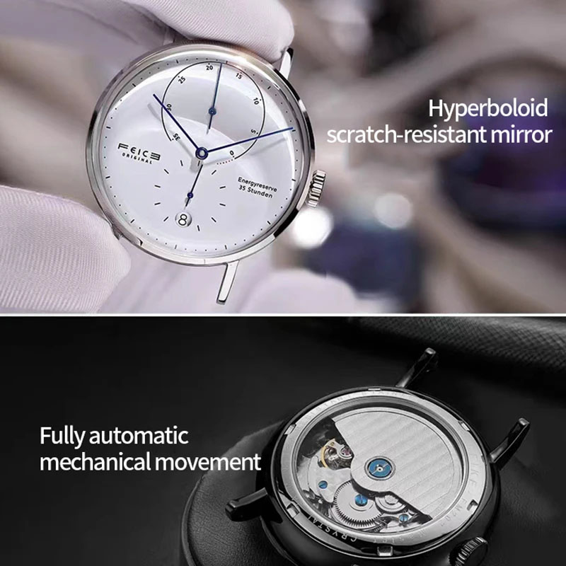 FEICE 20 مللي متر ساعة ميكانيك - مراجعة Seiko Watch Presage وسعره