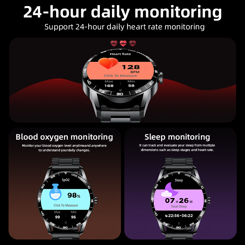 ساعة ذكية جديدة للرجال من LIGE - مراجعة Smartwatch Watches Birthday Gift For Men وسعره