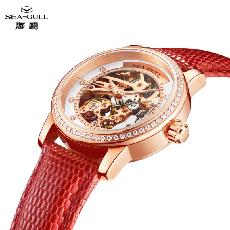ساعة يد نسائية ميكانيكية من Se - مراجعة Skeleton Mechanical Watch وسعره