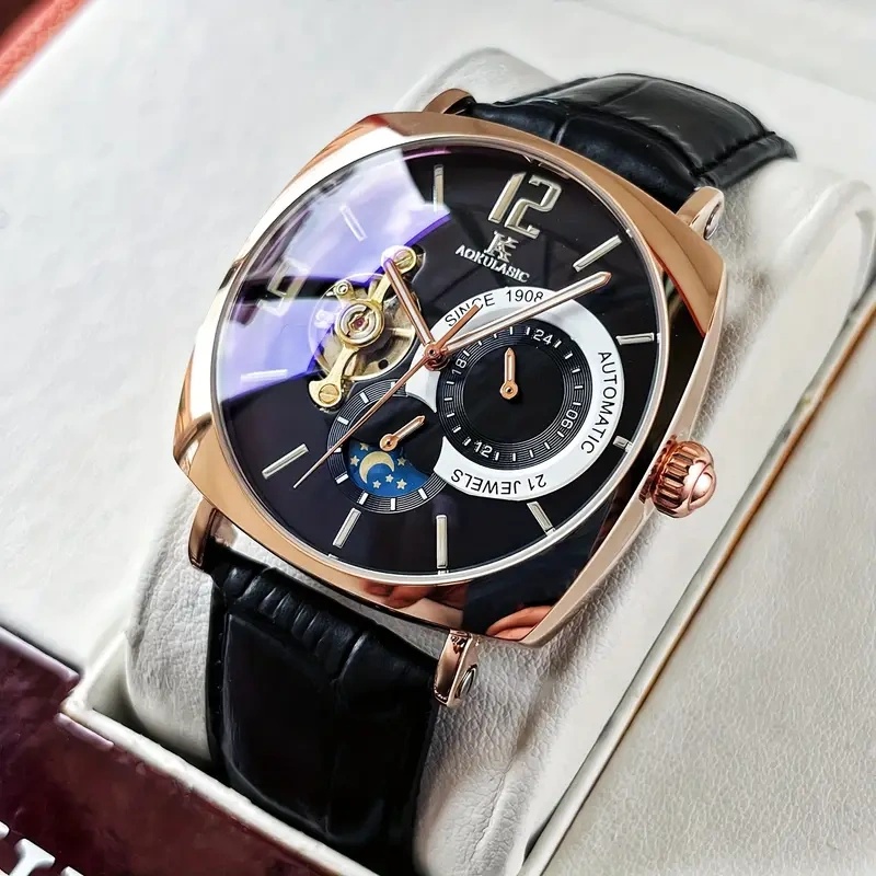[ساعة رجالية ميكانيكية أنيقة]  - مراجعة Seiko Watch Presage وسعره