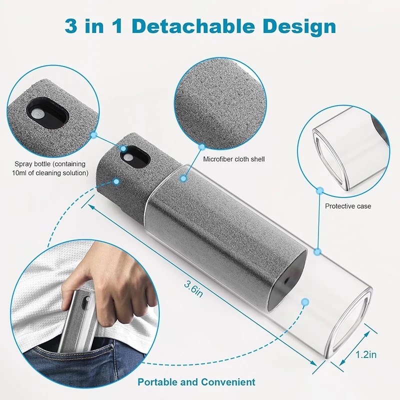 بخاخ تنظيف الشاشات الصغيرة لله - مراجعة Watch Polishing Cloth وسعره