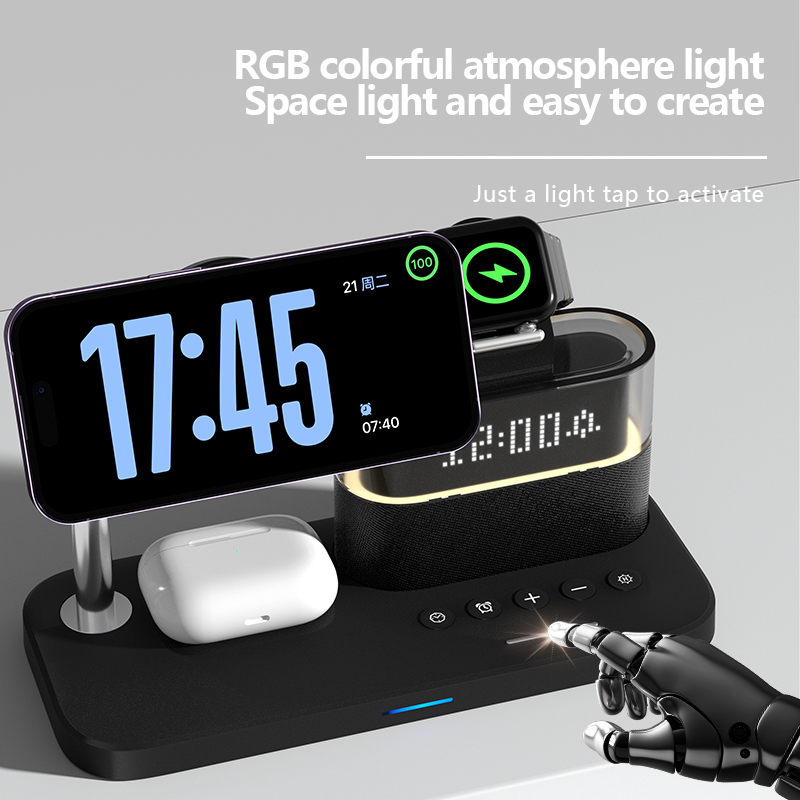 حامل شحن لاسلكي متعدد الوظائف  - مراجعة Smartwatch Watches Xiaomi وسعره