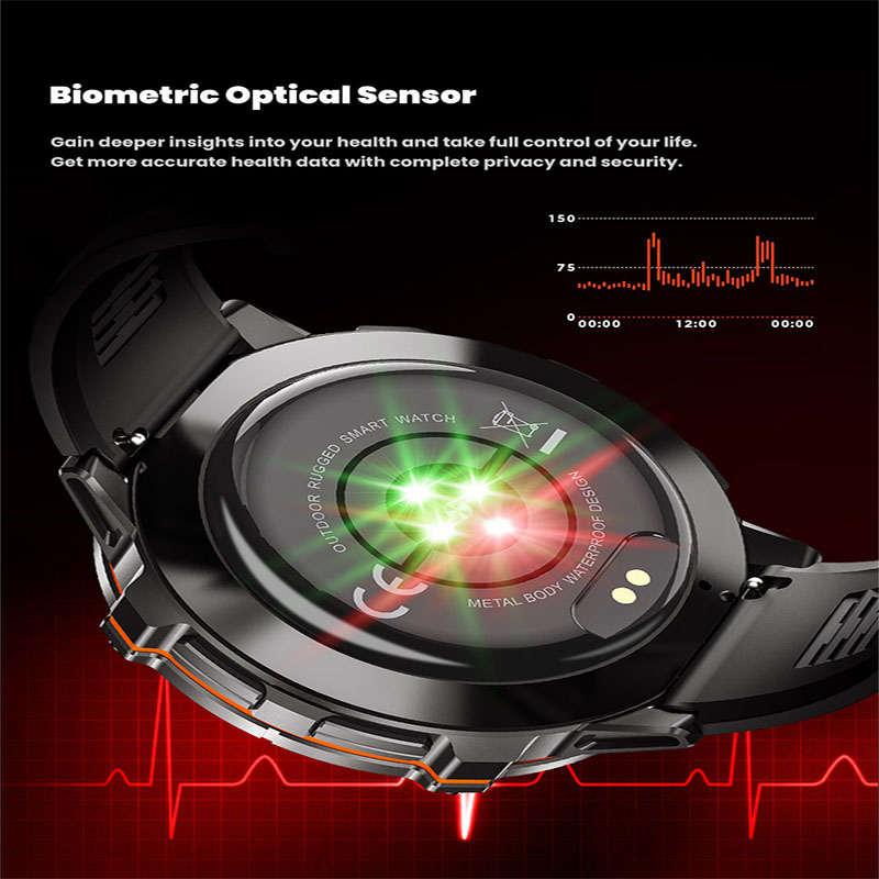 ساعة ذكية عسكرية جديدة طراز TA - مراجعة Smartwatch Professional Watches For Men وسعره