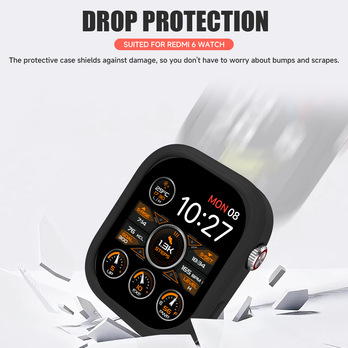 غطاء حماية سيليكون لساعة شاومي - مراجعة Smartwatch Watches Xiaomi وسعره