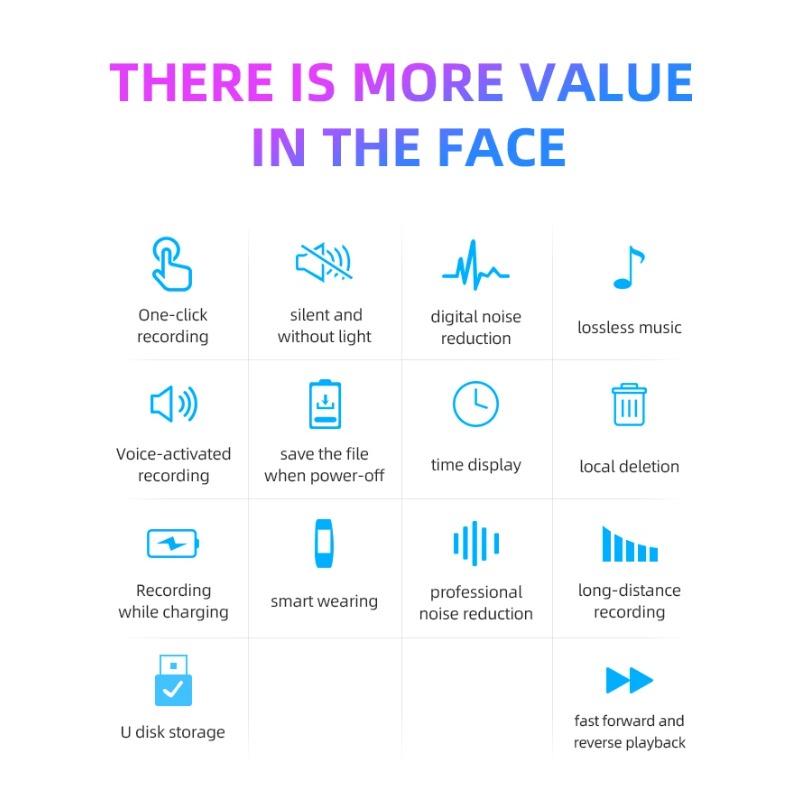ساعة تسجيل صوتي رقمية صغيرة بش - مراجعة Smartwatch Noise Watches وسعره