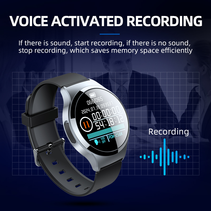 ساعة تسجيل صوتي رقمية صغيرة بش - مراجعة Smartwatch Noise Watches وسعره
