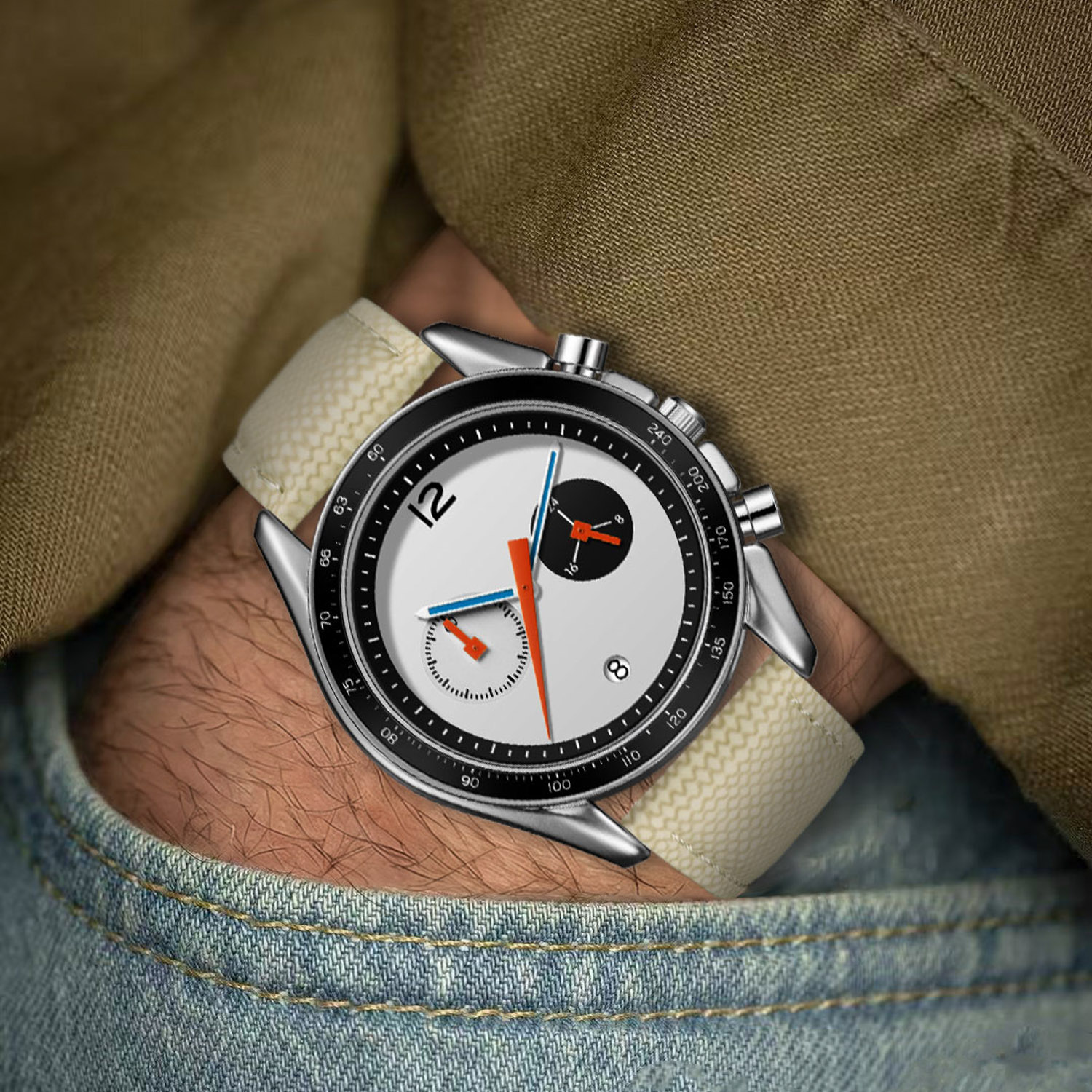 ساعة CILOA للرجال بتصميم كلاسي - مراجعة Smartwatch Vintage Watches For Men وسعره