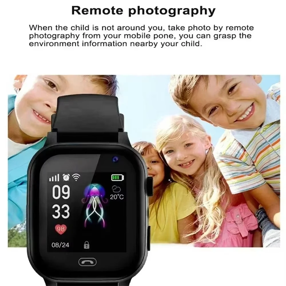 ساعة ذكية لينوفو 2027 للأطفال  - مراجعة Smartwatch Watches For Kid Boy With Gps وسعره