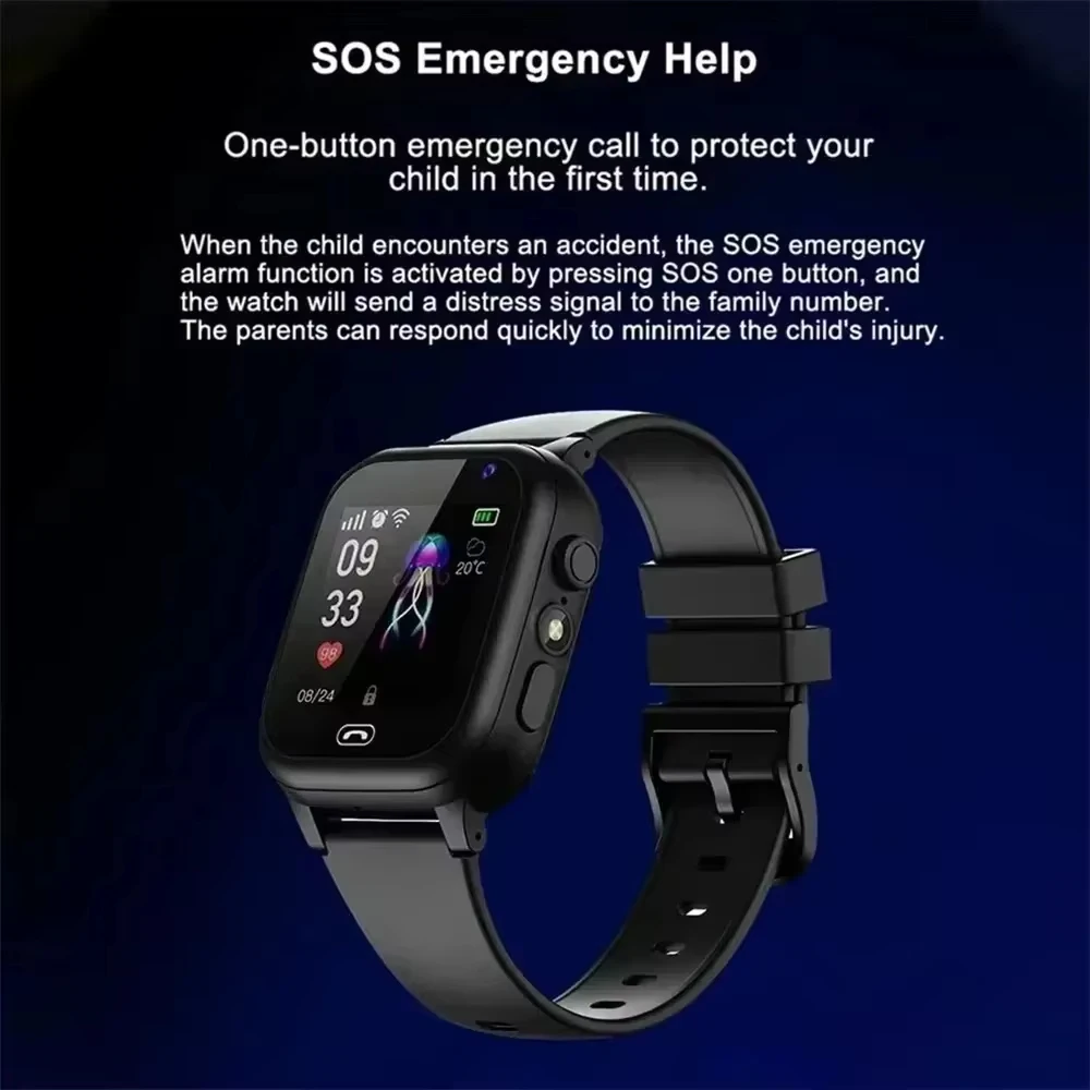 ساعة ذكية لينوفو 2027 للأطفال  - مراجعة Smartwatch Watches For Kid Boy With Gps وسعره
